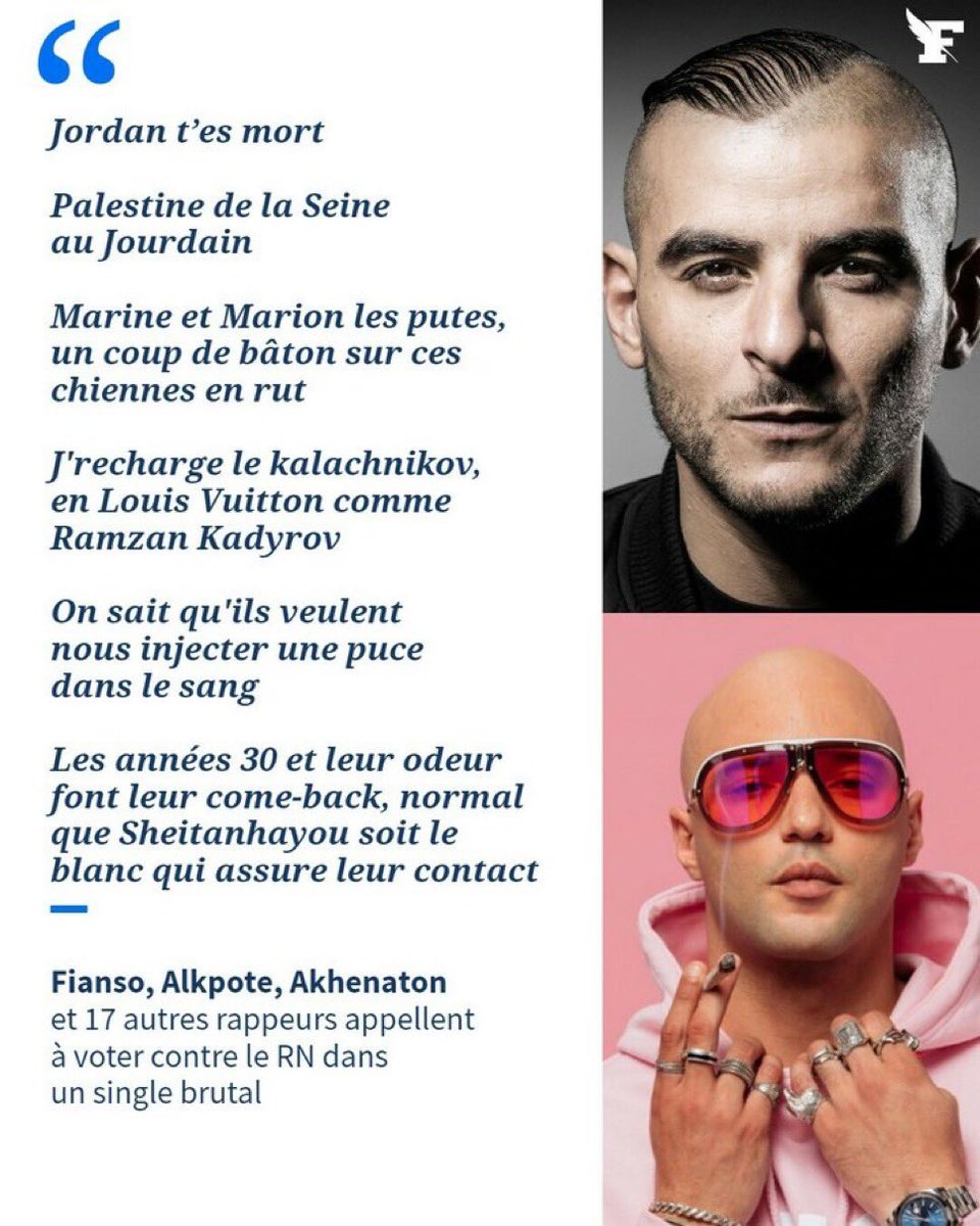 LaureLavalette's tweet photo. L’alliance Mélenchon-Macron a trouvé son hymne. 
Avec les compliments de BFMTV.

#legislatives2024 https://t.co/y8B3CtFoJM