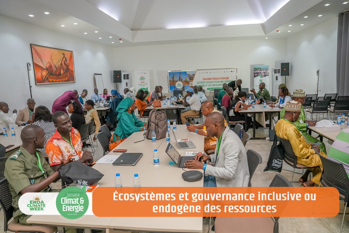 AishaaMG3's tweet photo. Nous sommes en direct sur :https://t.co/RvKRsXwB0W
concernant le panel sur Ecosysteme et gouvernance inclusive ou endogène des ressources.
#EndaClimateWeek
#AACJ https://t.co/bLEpLH7yYv