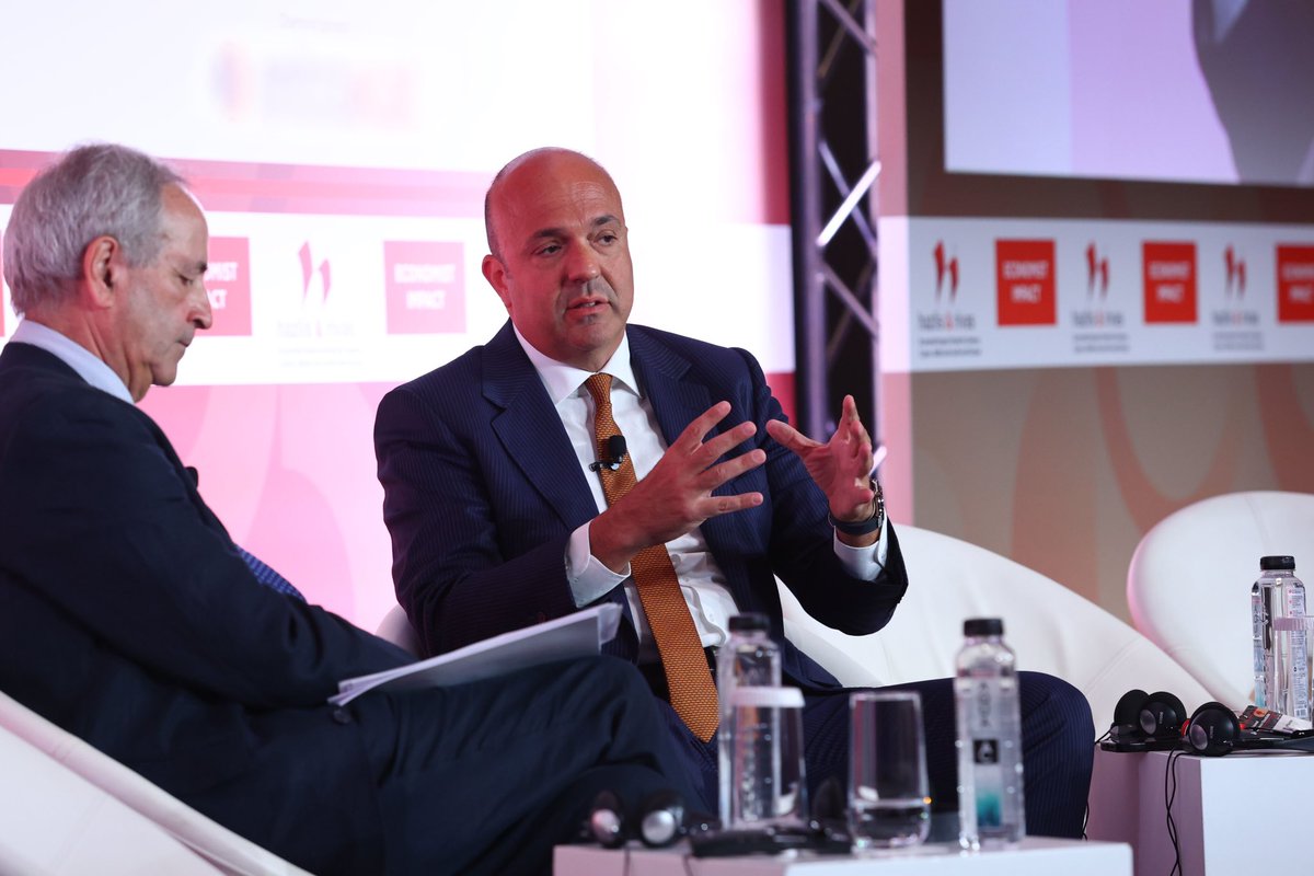 Engaging in discussions centered around #energy is always enlightening, &amp; today Konstantinos Mavros, our CEO &amp; PPC Group Deputy CEO of RES, participated in the 28th Annual Economist Government Roundtable, where he highlighted the vital role of #renewables in a sustainable future.