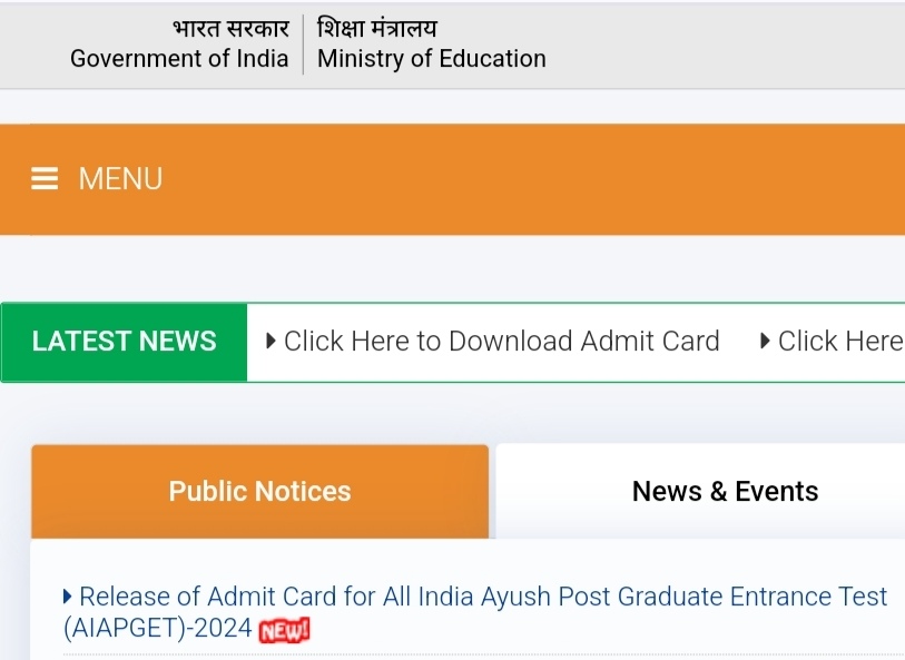 resultbharat's tweet image. 💥#NTA #AIAPGET 2024 Admit Card #Out
#AIAPGET2024
#ResultBharat: Click Below Link to Download 👇
resultbharat.com/NTA-AIAPGET-20…
