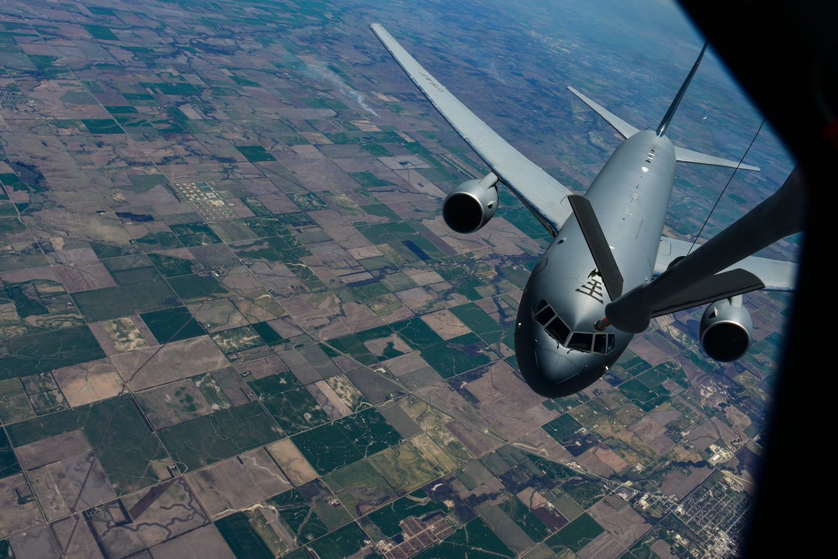 McConnell has put its KC-46 and its global mission to the test this past weekend. Launching Saturday, the plane circumnavigated the globe and landed yesterday afternoon!

<a href="/US_TRANSCOM/">USTRANSCOM</a> <a href="/CENTCOM/">U.S. Central Command</a> <a href="/AirMobilityCmd/">Air Mobility Command</a>