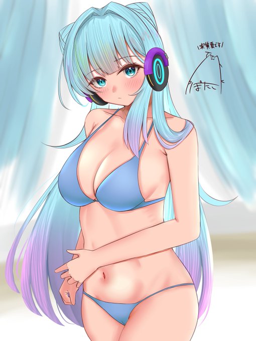 スズシーイ絵ってコト……✍️🤔
#モンストイラスト 