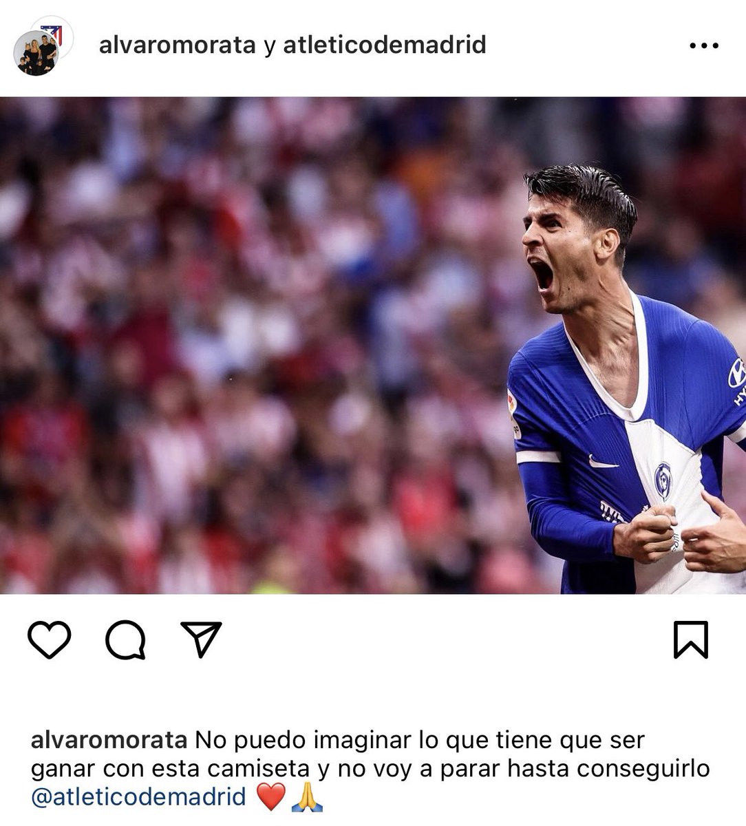 El Partidazo de COPE (@partidazocope) on Twitter photo 💥 OFICIAL | <a href="/AlvaroMorata/">Álvaro Morata</a> y el <a href="/Atleti/">Atlético de Madrid</a> publican en redes sociales la continuidad del delantero
👉🏼 Información que ha adelantado @JaviGomezCh
📻 #PartidazoCOPE 💥 OFICIAL | <a href="/AlvaroMorata/">Álvaro Morata</a> y el <a href="/Atleti/">Atlético de Madrid</a> publican en redes sociales la continuidad del delantero
👉🏼 Información que ha adelantado @JaviGomezCh
📻 #PartidazoCOPE