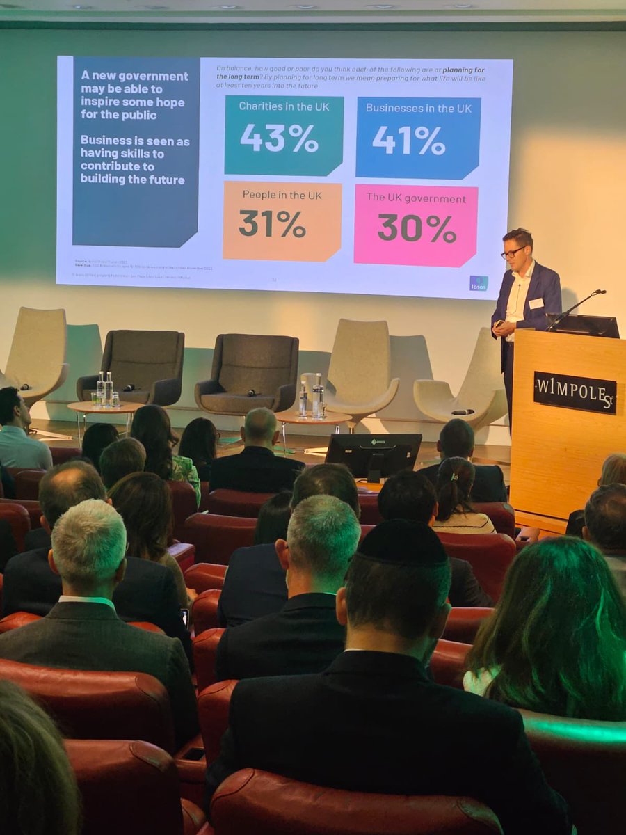 With less than two days to go until #GE24 , we’ve just had a fascinating delve into the polls from Ben Page, Global CEO, <a href="/Ipsos/">Ipsos</a>.

Ben’s keynote also explored the electorate’s key issues and how the UK is viewed by the rest of the world.

#BPF24