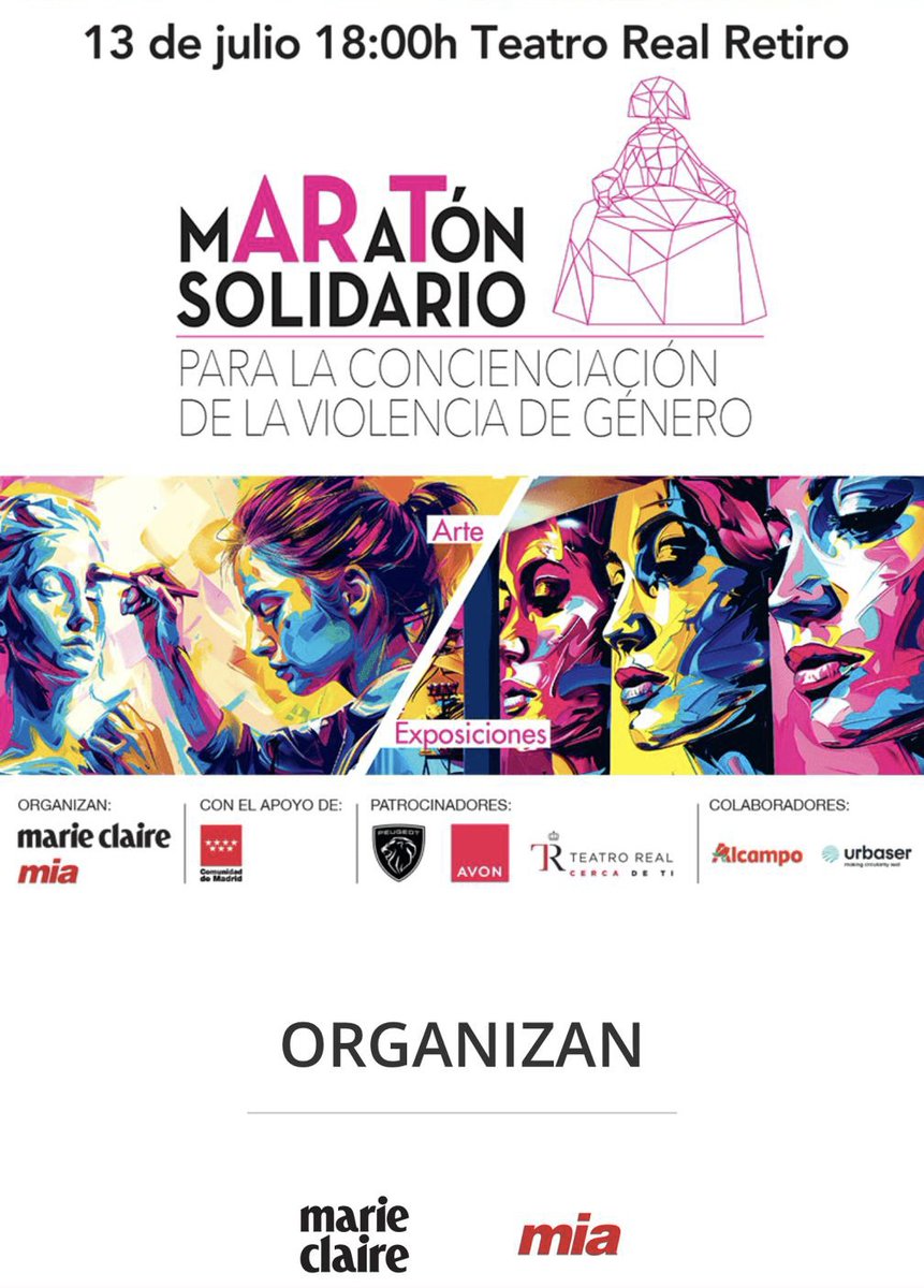 SusannAntequera's tweet image. Que me nombren #Embajadora en el Maratón Solidario para la concienciación de la #ViolenciaDeGénero junto a @LozanoMabel no se explica con palabras y solo puedo dar gracias.

13 julio 18 h artmaraton.es

@marieclaire_es 
@MiaRevista 
@ClaudiaOlmedaP 
@MarinaMeri83821