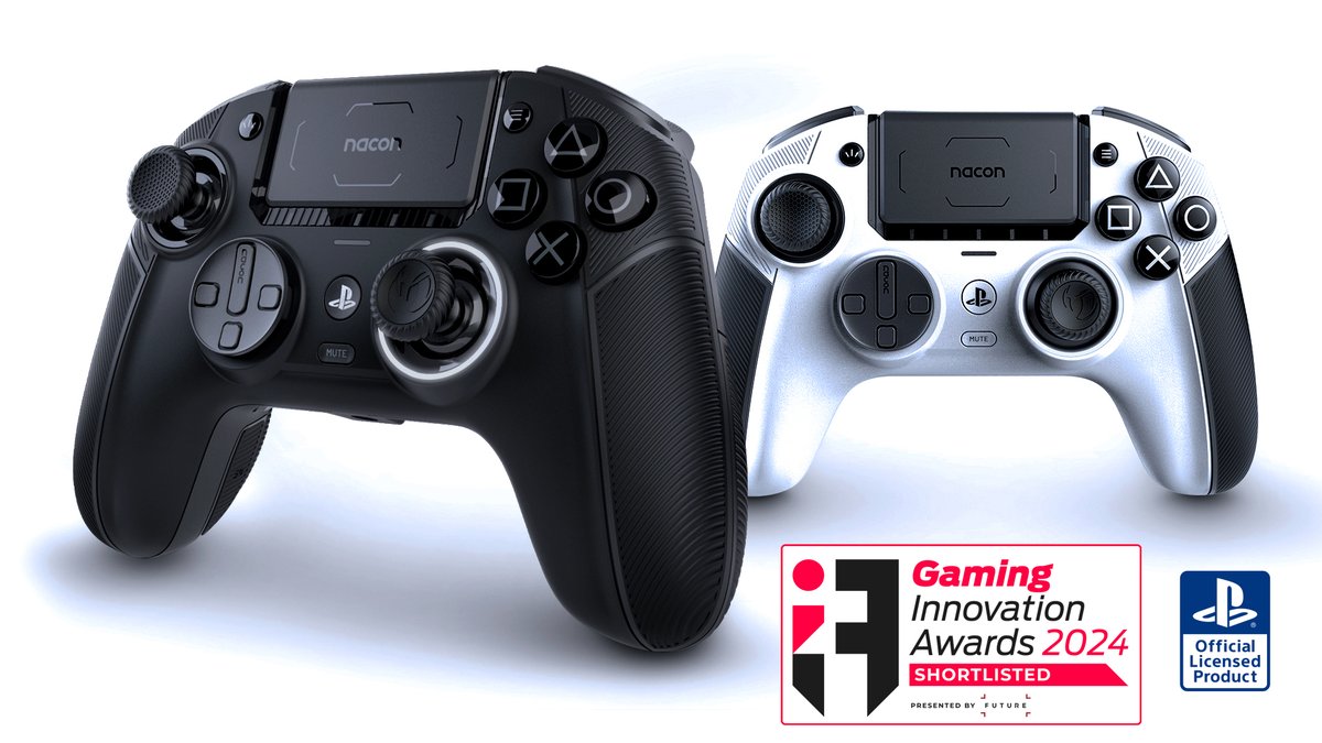 Nacon's tweet photo. We're proud to announce that the REVOLUTION 5 PRO has been nominated for the "Future Innovation Awards" in the Gaming category! 🏆 https://t.co/zpvVc050ZG