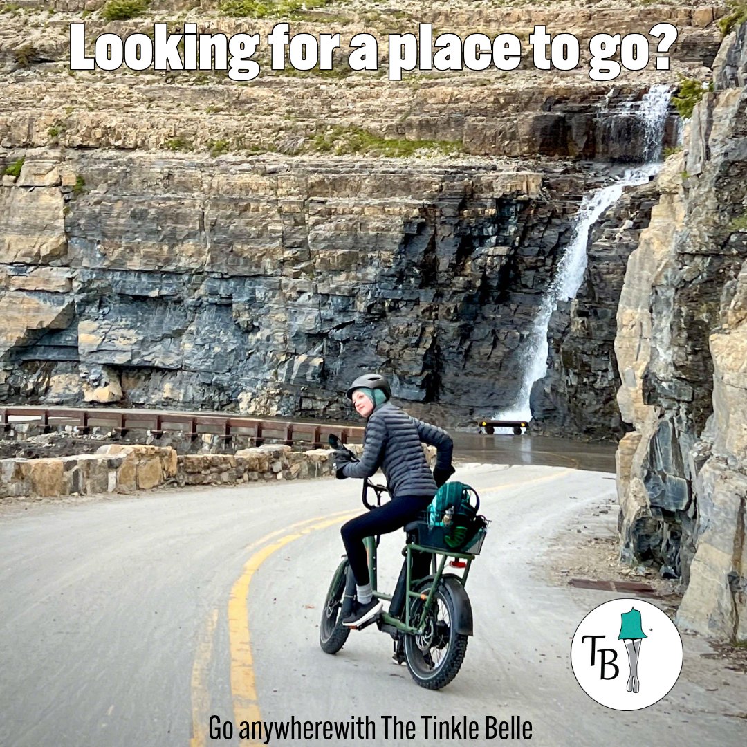 TheTinkleBelle's tweet image. If you have to go, there's never a good place to go without being seen, or it's too far away, or it's dirty. This is why you need a Tinkle Belle. #bikelife #roadtrip #peefreedom