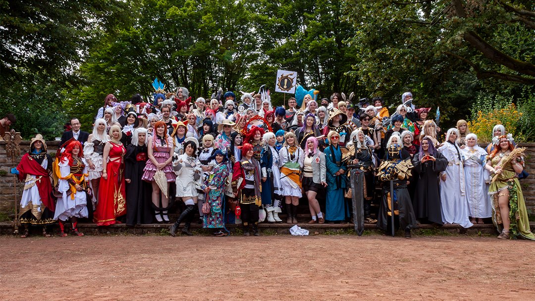 chaos_vincent's tweet photo. Final Fantasy XIV Cosplay Gahtering - Dokomi 2024

Smaller group photos below ⬇️ https://t.co/x7NRSahARG