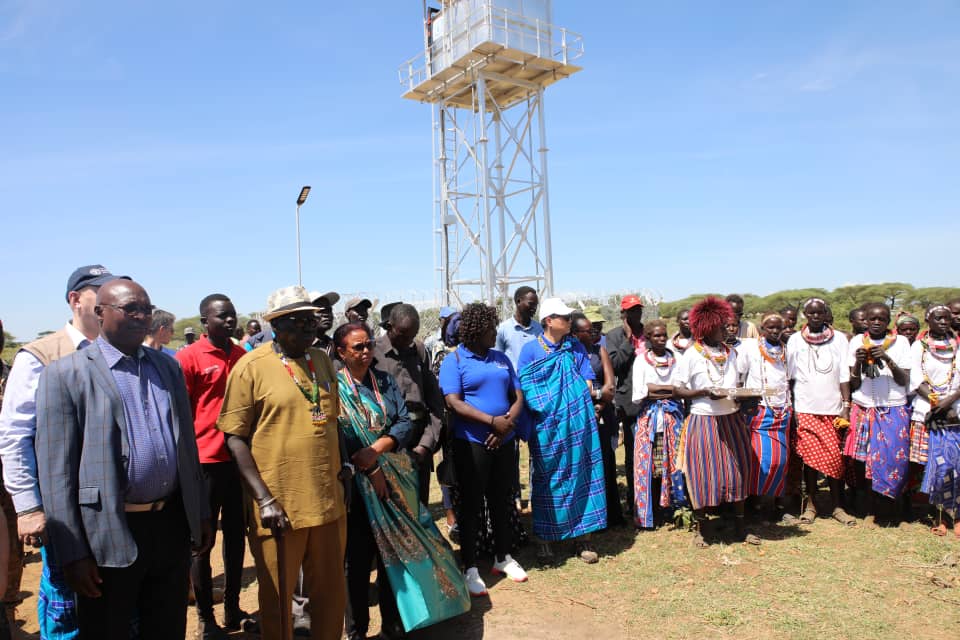 Visiting FAO DDG &amp; AfDB Country Manager Themba Bhebhe, handing over a multipurpose water infrastructure &amp; slaughterhouse to the people of Kapoeta North &amp; South.

The facilities are expected to make life easy for the communities leading to a #BetterLife.