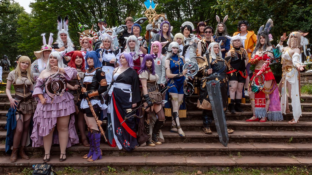 chaos_vincent's tweet photo. Final Fantasy XIV Cosplay Gahtering - Dokomi 2024 Part 2 https://t.co/llIeURaqkL