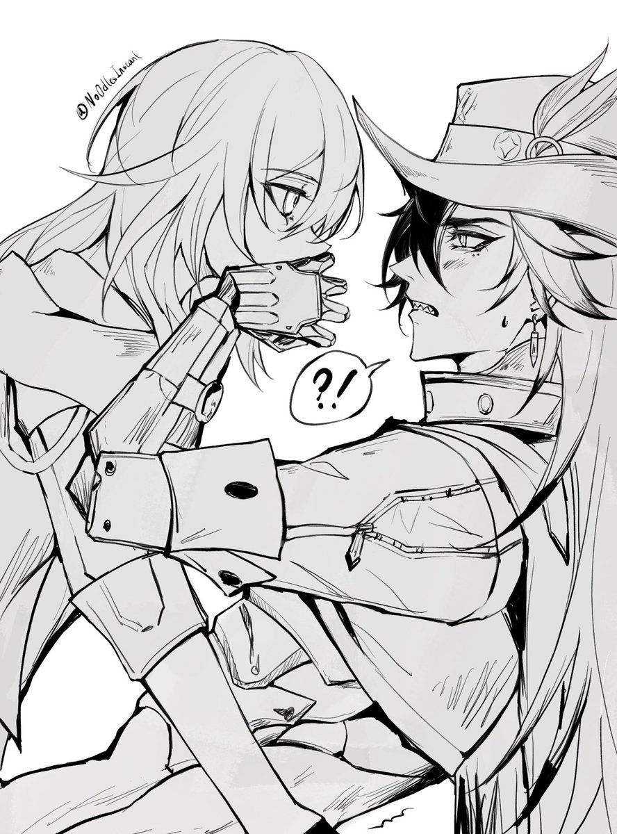 “Are you that casual with other people？？”
 #Bootlle  
#Boothill 
#HonkaiStaiRail