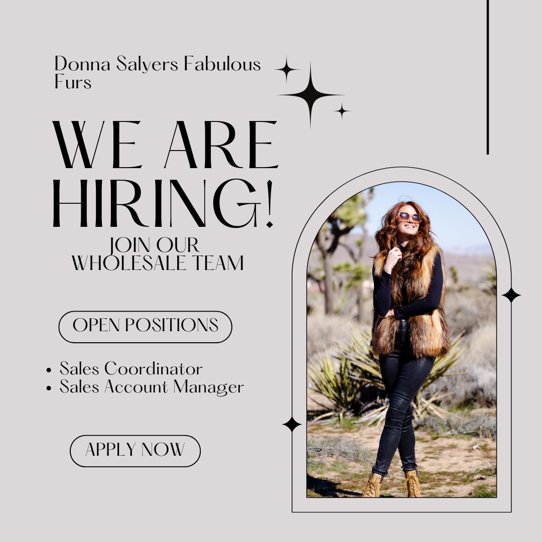 FabulousFurs's tweet photo. 🎉 We're Hiring! 🎉

Join our amazing Wholesale Team and be part of something great!  

If you're passionate, dedicated, and ready to make an impact, we want to hear from you!

See link below to learn more and apply
https://t.co/spKUVP0CiP https://t.co/1KGzkM0Sf8