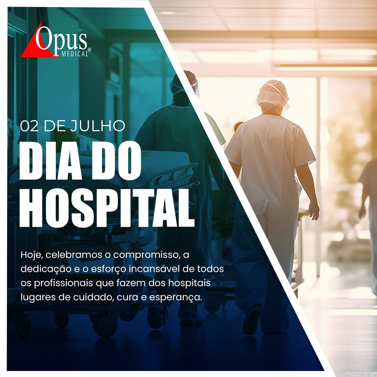 OpusMedical's tweet photo. Na Opus Medical, temos orgulho de apoiar hospitais e clínicas com nossa expertise em engenharia clínica, assegurando que cada equipamento funcione com perfeição para proporcionar o melhor atendimento aos pacientes. Juntos, fazemos a diferença!

#DiaDoHospital  #OpusMedical https://t.co/jFPFvdyaZP