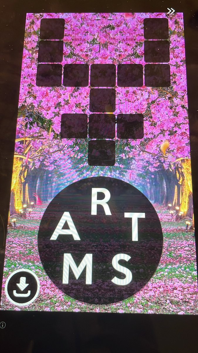 baddbitchliz's tweet image. thank you wordscapes for promoting artms