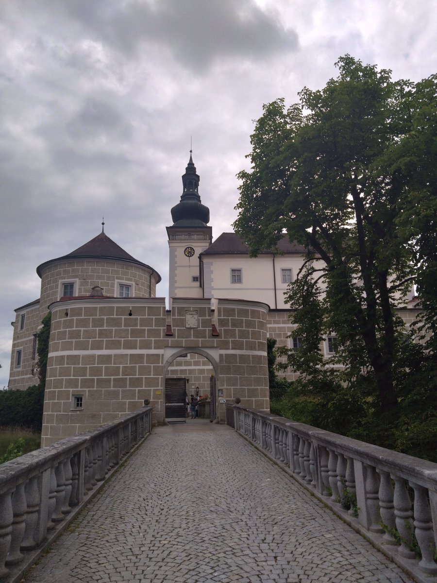 RickRabiser's tweet photo. In the middle of a 3-day retreat Schloss Weinberg with our PhDs and Post-Docs from #litCPSlab discussing how to become even better in the things we are doing and how we can grow together :) #CDLVaSiCS #CDG @AZoitl @BWiesmayr @jkulinz https://t.co/PQQraxRVsj