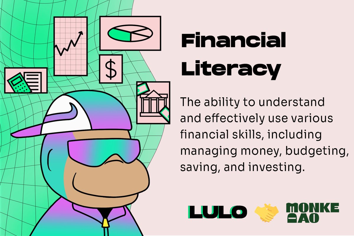 Our goal is to make crypto &amp; savings more accessible for everyone. 🤝

In partnership w/ <a href="/MonkeDAO/">MonkeDAO🍌</a>, we'll be doing easy, bite-sized lessons on personal financial concepts to empower our communities.

With the right tools &amp; knowledge, we can all secure our futures w/ confidence.