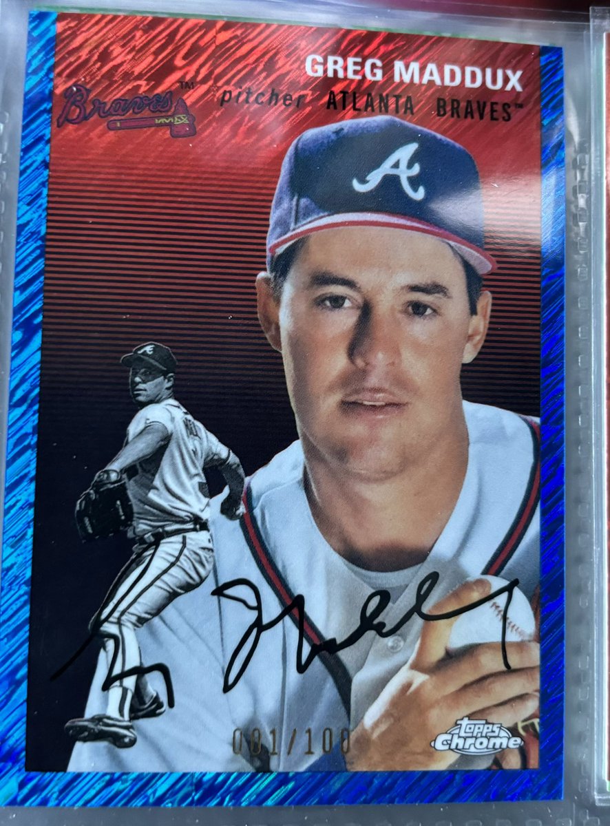 CoachJSharpe's tweet photo. @TheShop_CC Yamamoto - 048/150
Maddux - 001/100
Soto - 002/175 https://t.co/V2FxCyp52y