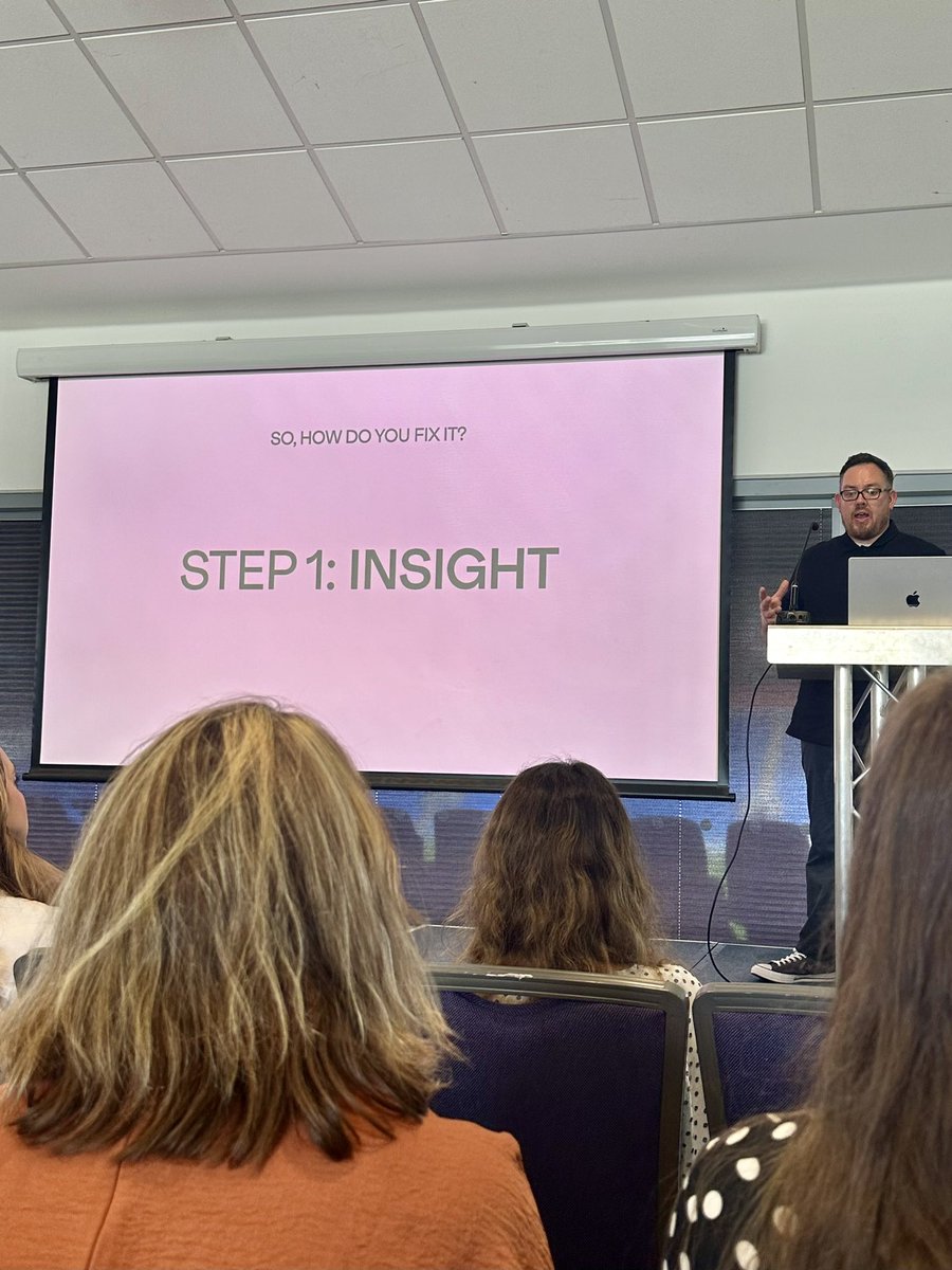 “Insight gathering is the most important part of the brand evolution process” - <a href="/TomALloyd/">Tom Lloyd</a> at <a href="/CIMinfo_Wales/">CIM Wales</a> Branding Forum #CIMevents