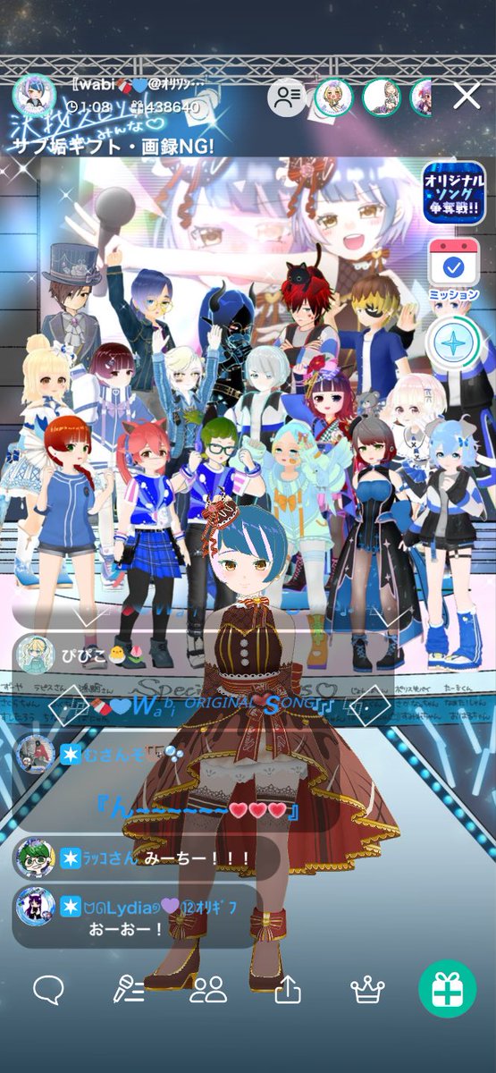 ooikarupis's tweet photo. 〖wabi🍫💙@ｵﾘｿﾝ最終日〗さんが #バーチャル音楽ライブtopia で配信中
https://t.co/vJSLhwLZqx

とっても良い https://t.co/Ic3z7bOMta