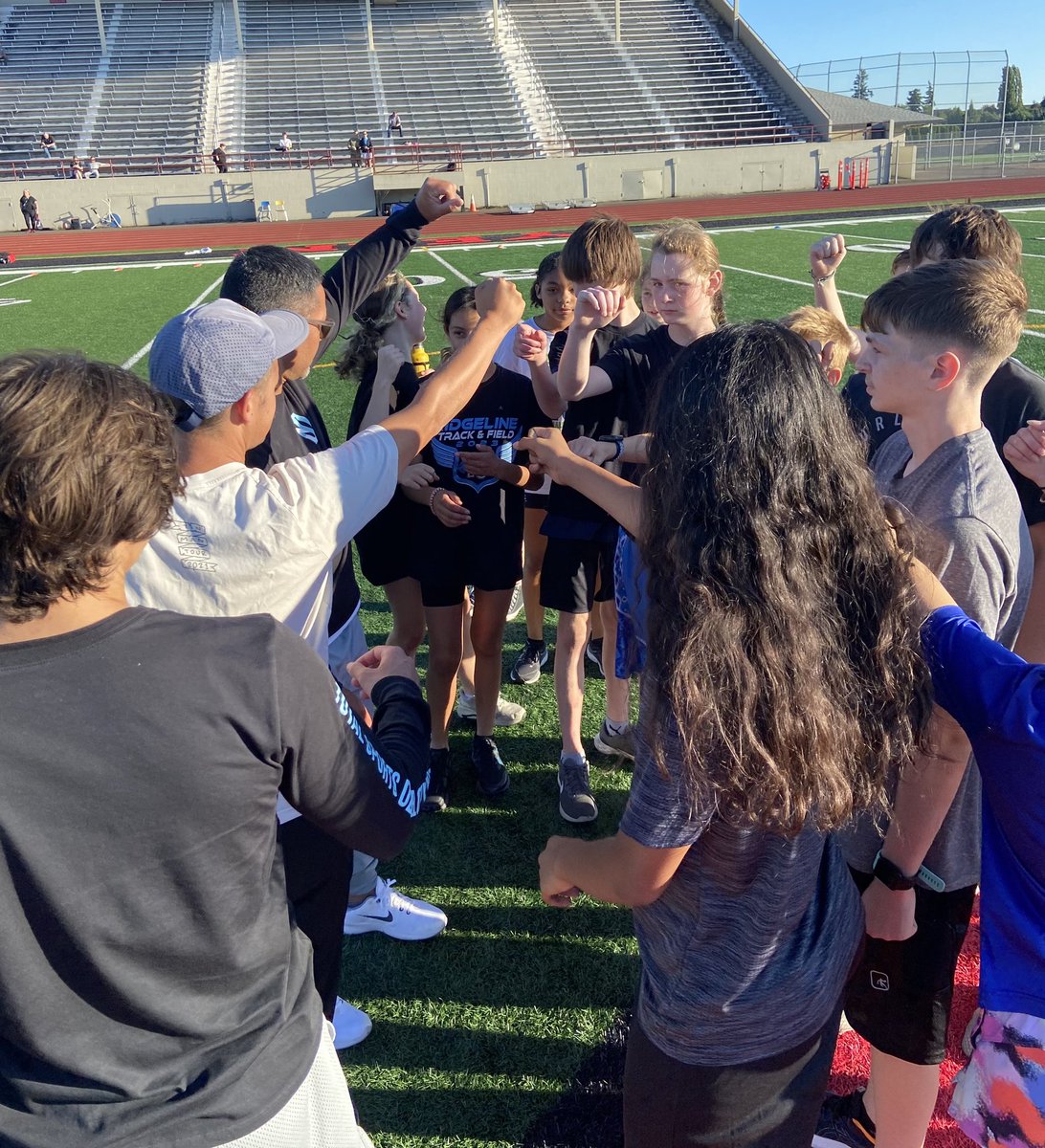 Day 1 of Summer speed, jump, and endurance training was a success.