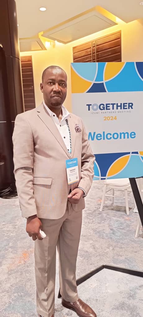 Katalam1Leonard's tweet photo. I am honoured to be part of the panellists for IZUMI Partners Meeting and share experiences as PI for #MEGA Project in Dodoma. 

Thank you, @AAPH_Africa and most importantly @udomtheofficial for the recommendation. 
@izumi_Finance  @dqwangEPI
#NutritionConnect #UHC #ClimateAction https://t.co/CQ8TISsdBA