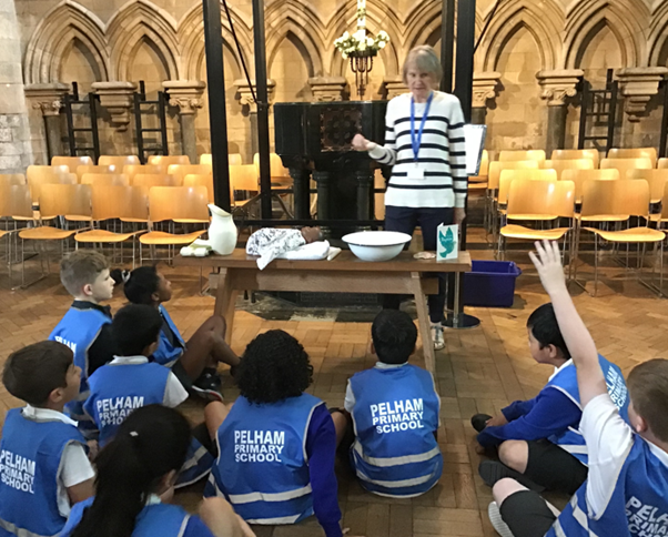 PelhamYear4's tweet photo. Pelicans Class have had a lovely time exploring Southwark Cathedral today. It gave us the opportunity to ask lots of questions about Christianity. ✝️ @PelhamPrimary_  @trustilluminate https://t.co/LoqFMG2TCJ