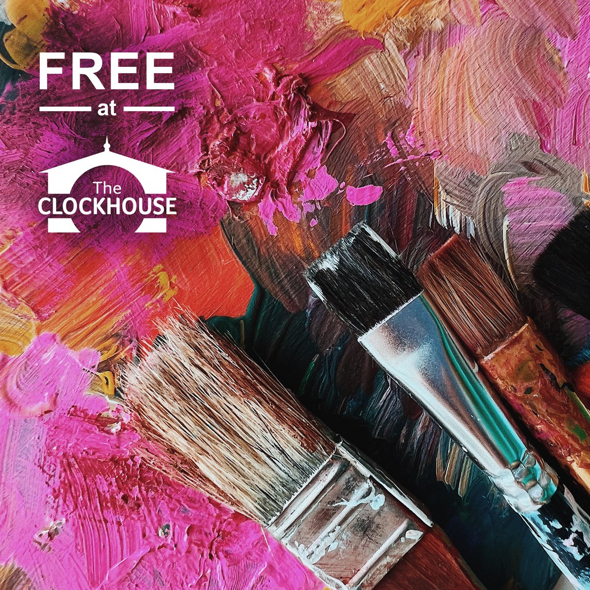 AgeUKSurrey's tweet image. #CreateWeek Art Group.  Thursdays.  10.30am. The Clockhouse in Milford.
From beginners to practising artists, everyone is welcome. No fee. No need to book. 
Meet new people, take time out to relax and enjoy a chat. Learn new skills in a fun environment.
ageuk.org.uk/.../activitie.…