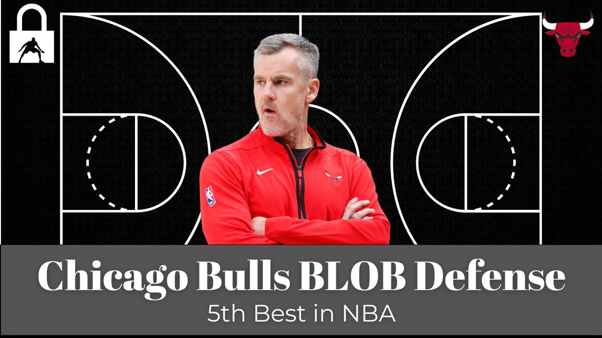 Why has Chicago had one of the higher rated Baseline-Out-of-Bounds (BLOB) defense over the last 3 years?

🧵A Thread....