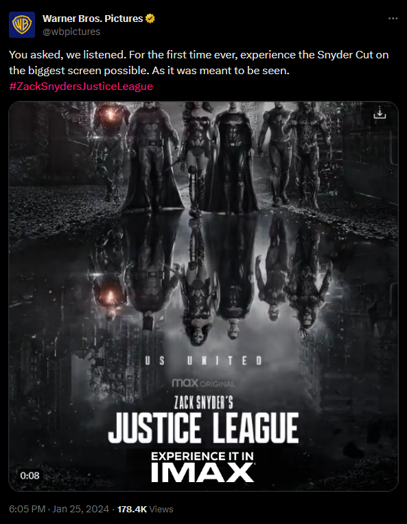 SnyderQueen_'s tweet photo. IT'S HAPPENING??? 👀🤯🤯🔥🔥🔥
#SnyderCutInTheaters #ZackSnydersJusticeLeague https://t.co/yhEWEFzrF5