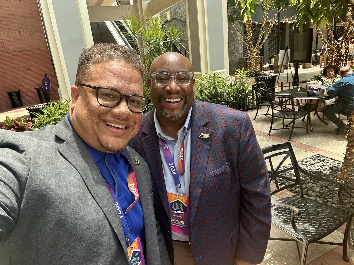 MattWhiteAVP4HU's tweet photo. Day 1 of the HBCU Philanthropy Symposium was a truly illuminating experience! Fortunate to reconnect with friends from high schools as well as former coworkers! https://t.co/8aDqvANqzx