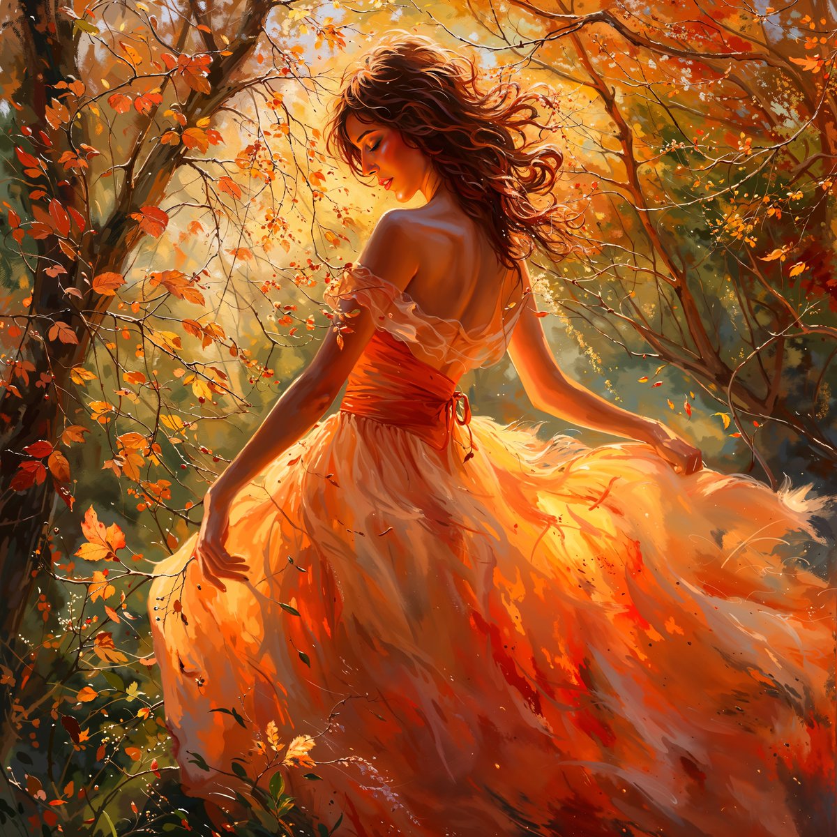 gm 🖤🖤 I feel like dancing today 💃how are you feeling? 🥰

Autumn's Dance 🌹
1/1 | <a href="/objktcom/">objkt</a> | 25 $xtz
🔗👇