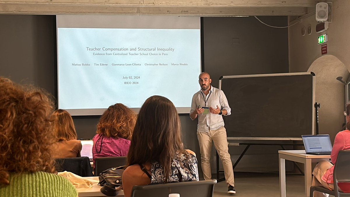 claudio_detotto's tweet photo. We had another insightful session with 4 fascinating presentations on Education Economics! A big thank you to our speakers for their valuable contributions: @marcnieddu @LeonardoVargiu @DanieleAngeli10 Sirui Li (@ULBruxelles) #IBEO #Alghero 
@MrcDelogu2 @biancabiagi @lciuccipoggi https://t.co/h3M5Xw9aRK