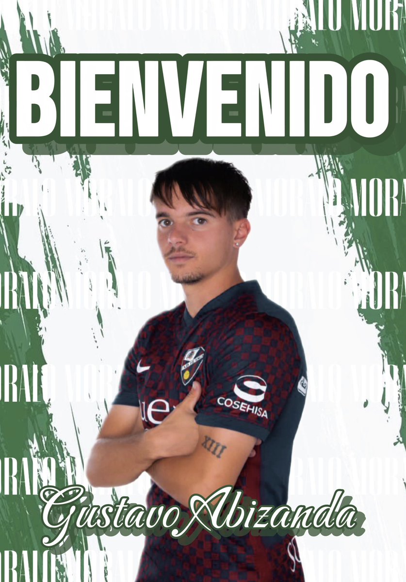 💣 *Fichaje* 💣| ¡Tenemos fichaje para la nueva temporada 2024/25! 🔊 

🤝 *Gustavo Abizanda Mallada* ⚽️ 
Atacante formado en las categorías inferiores del Huesca, una de las revelaciones del grupo la temporada pasada metiendo 9 goles de extremo en el Castuera.