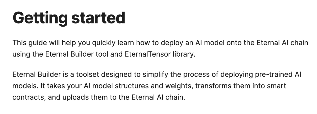 Eternal AI tweet media