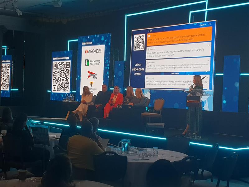 Panel session on Menopause friendly workplace - "When I talk to people across different businesses about the menopause journey, too often I hear 'we've not really looked into it', which is not good enough." Rob Melling, Chief Executive at Curtins Consulting