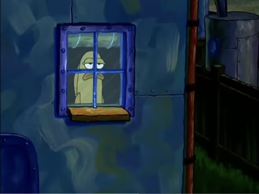 Me waking up and going to work this morning like it’s a normal day, masking the pain from last night.