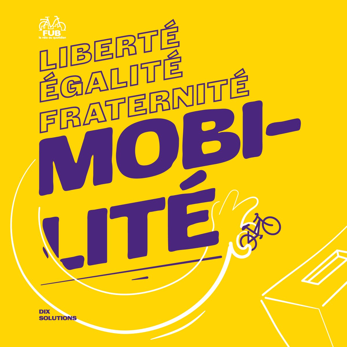 Le 7 juillet, mobilisons-nous pour protéger nos acquis en matière de sécurité à vélo.

🗳️ Chaque voix compte pour une société juste, solidaire et respectueuse de l'environnement. Parlez-en autour de vous et votez !

Retrouvez notre manifeste
👉 elections.parlons-velo.fr/2024/legislati…