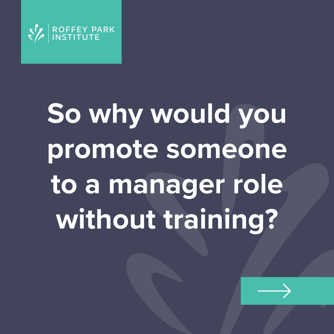 RoffeyPark's tweet image. Are you looking to promote someone to a management role? 🤩

Support their transition with our Management Essentials programme. Starting July 23rd, this 3-month virtual course is the perfect foundation for their promotion. 

Join us ➡️ bit.ly/4ce5u2N

#ManagementTraining