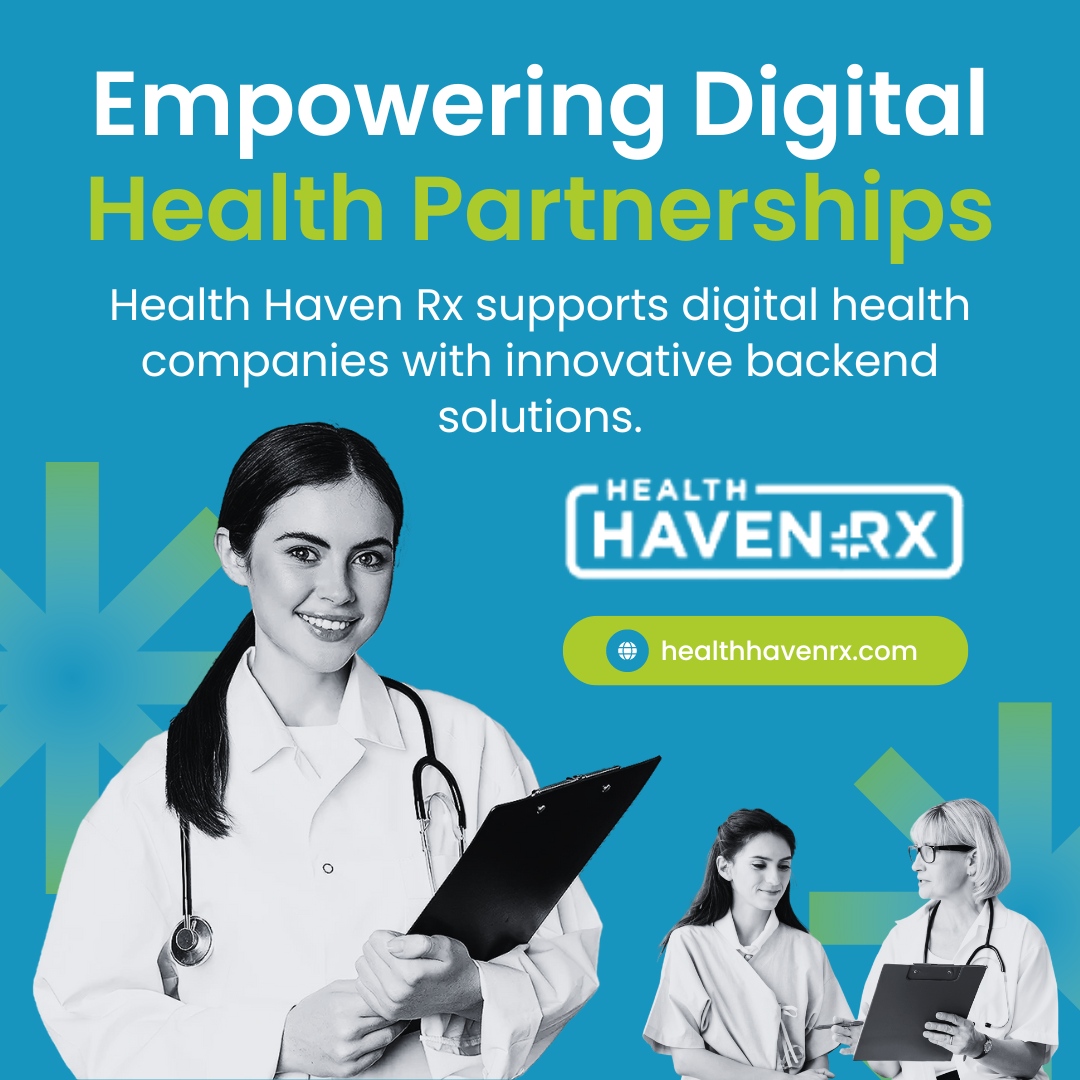 Thrilled to collaborate with digital health pioneers! At Health Haven Rx, we're dedicated to fueling innovation in healthcare through our API infrastructure. 💊💻

Let's join forces to revolutionize patient care together!