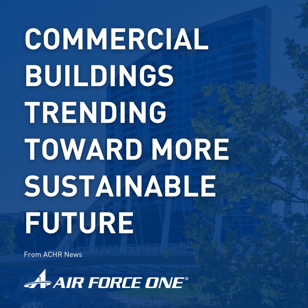Embrace the future of sustainable HVAC practices in commercial buildings! 

From reduced energy consumption to lower emissions, the shift is on. 

Click the link to learn how these changes can benefit your building's environment: bit.ly/4bq2cbR 

#ACHRnews #Sustainab ...