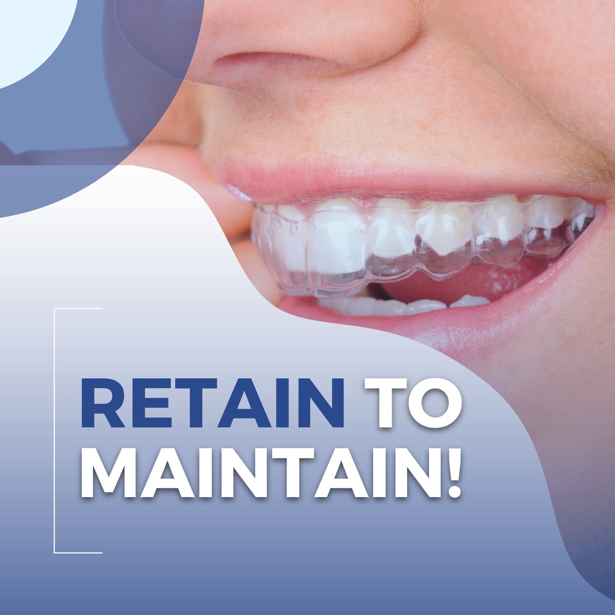 doctorgibson's tweet image. If you skip on wearing your retainer regularly, your teeth may shift enough to need braces again! 😬 Retain to maintain your beautiful smile! #retainer #braces #StraightTeeth #maintain #DenverOrthodontist #Invisalign #Whitening #Braces #ClearBraces #Tee... 1stimpressionsortho.com