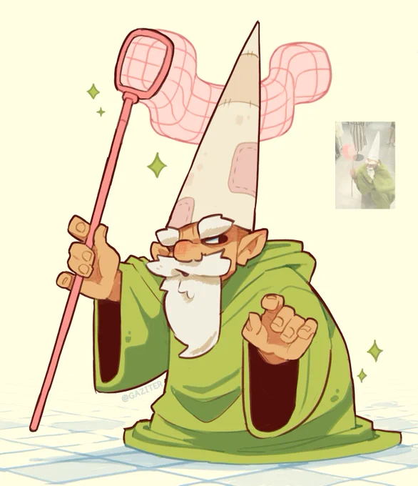 I love this silly mall wizard 