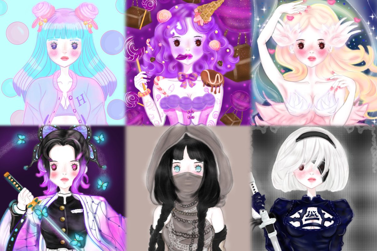 Sweet Hana     VS     Baddas Hana

#NFTCommunity