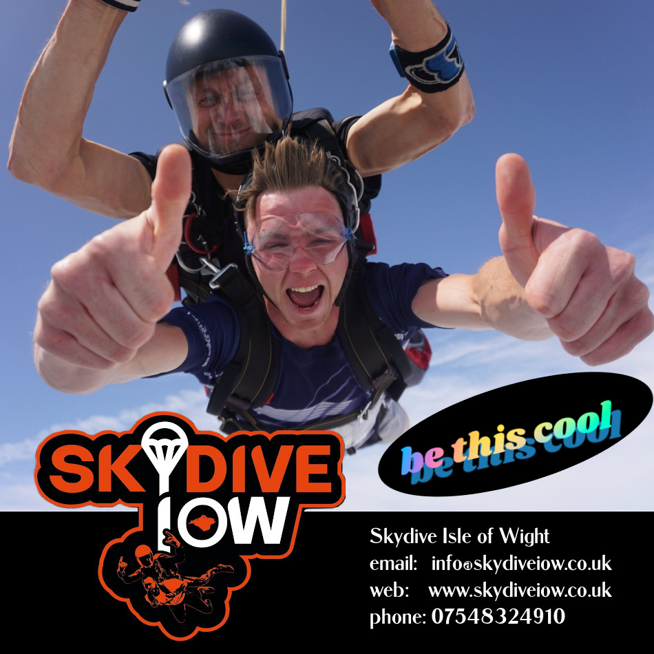 Raise money for charity by taking part in a charity #tandem #skydive is one of the coolest things you will ever do!! Skydive and raise funds for charity  Together let's make great things happen for #charities on the Isle of Wight in 2024  skydiveiow.co.uk/charities