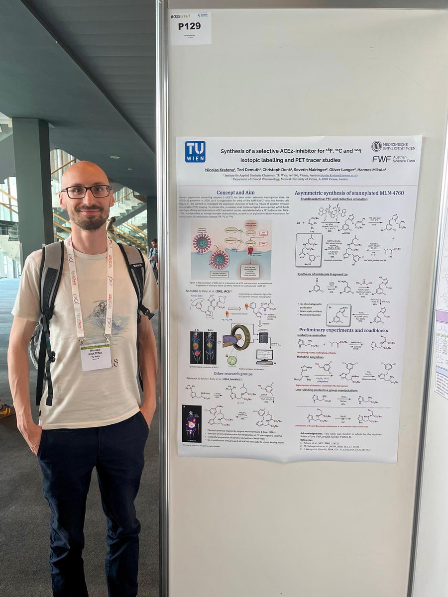 Having a great time as always at #bossxviii. Presenting work I did for <a href="/MikulaLab/">MikulaLab</a> at p129. Check it out if you're interested in PET imaging
