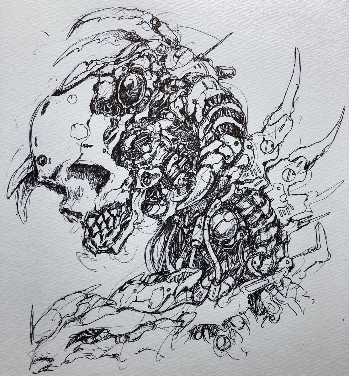 #絵柄が好みっていう人にフォローされたい #絵描きさんフォロバ100 #夏の創作クラスタフォロー祭り #ボールペン #アナログ
ボールペンスケッチ色々。 