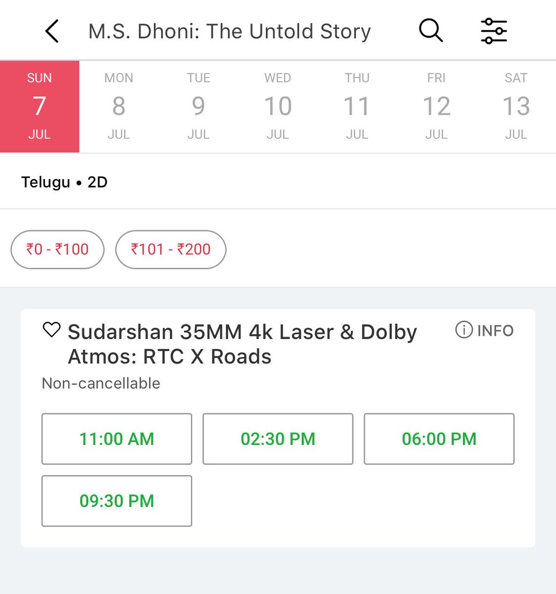 TeluguMSDians's tweet image. Get ready Telugu MSDians 🦁
Fans Show 6:00PM 🕕🔥

#MsDhoniTheUntoldStory