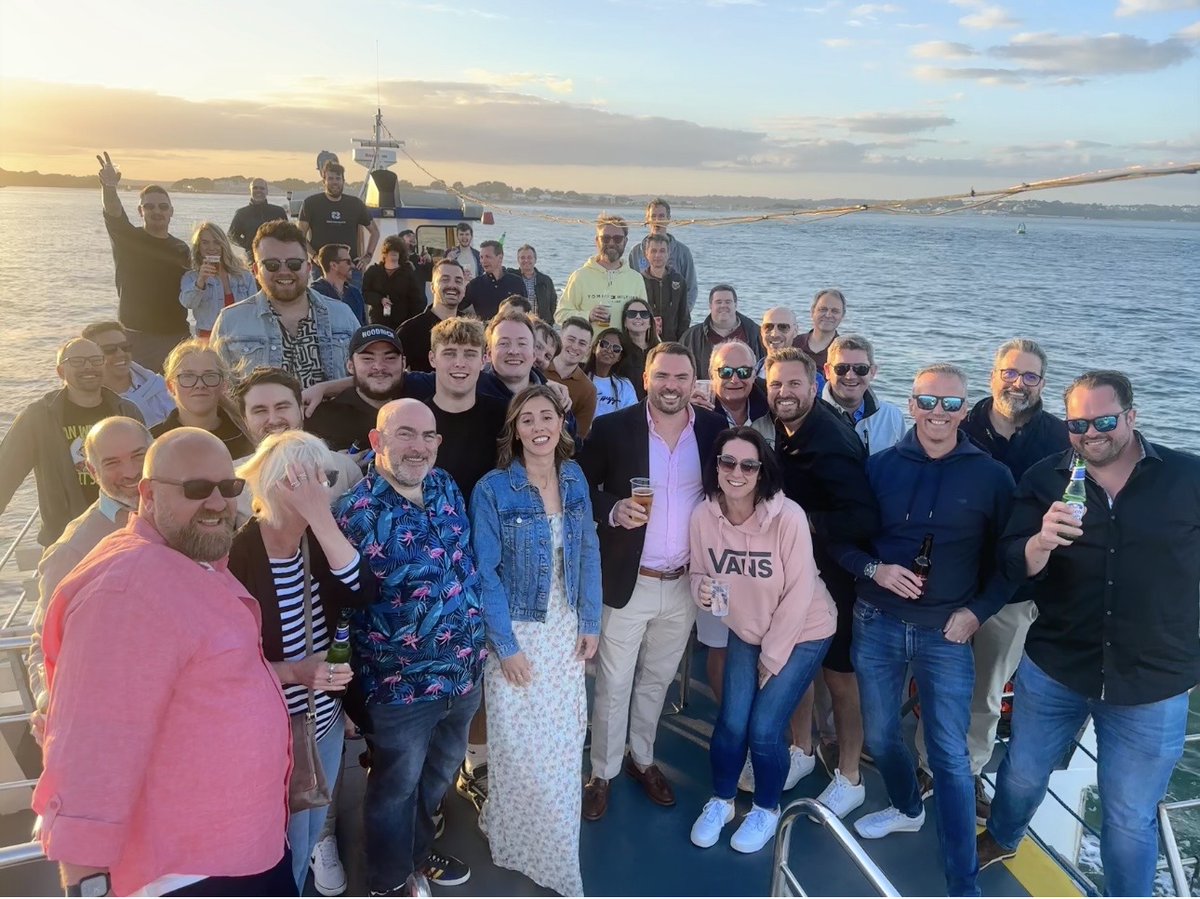 What an incredible night at our #Poole team’s #summer social last Friday! 🚤⚓ We spent the evening cruising on a boat, with our very own Rob Goult rocking the decks as DJ. Huge thanks to everyone, especially DJ Rob Goult. Here’s to more memorable moments together. #QuoStar