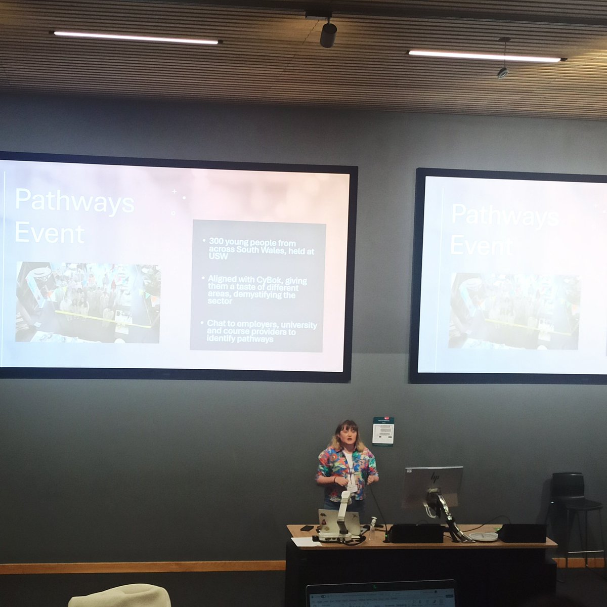 Yulia Cherdantseva (@ycherdantseva) on Twitter photo Great to hear that <a href="/cy_bok/">Cyber Security Body of Knowledge: CyBOK</a> and its 5 broad categories were used to structure activities for young people in #Wales during the last #CyberFirst Career Pathways event that attracted over 300 young people.
One floor - one broad category! Cool!
A new use case.
👍 Great to hear that <a href="/cy_bok/">Cyber Security Body of Knowledge: CyBOK</a> and its 5 broad categories were used to structure activities for young people in #Wales during the last #CyberFirst Career Pathways event that attracted over 300 young people.
One floor - one broad category! Cool!
A new use case.
👍