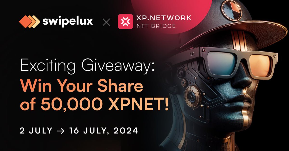 🚀 Exciting News!

We are thrilled to launch our campaign with <a href="/swipelux_/">swipelux_official</a>  &amp; <a href="/ZeroID_official/">ZeroID</a> 

🎁 50,000 $XPNET REWARDS 🎁

💡 To participate:

1️⃣ Follow <a href="/xpnetwork_/">XP.NETWORK</a>  &amp; <a href="/swipelux_/">swipelux_official</a>  &amp; <a href="/ZeroID_official/">ZeroID</a> 
2️⃣ Like &amp; RT and Mention 2 Friends
3️⃣ Complete all tasks on the campaign 👇👇